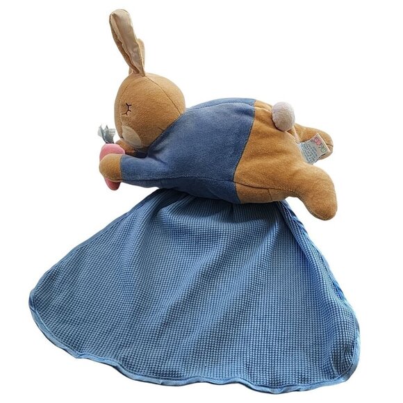 Vtg Eden Frederick Warne Peter Rabbit Sleeping Bunny Plush Toy Lovey - Picture 1 of 14